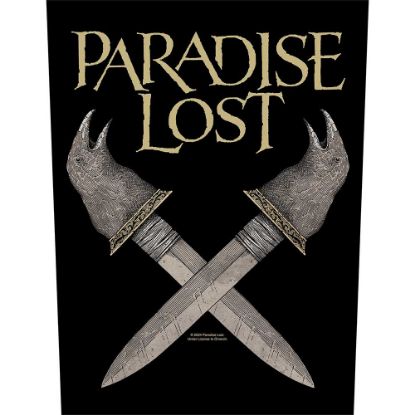 Picture of Paradise Lost Back Patch: Obsidian Dagger
