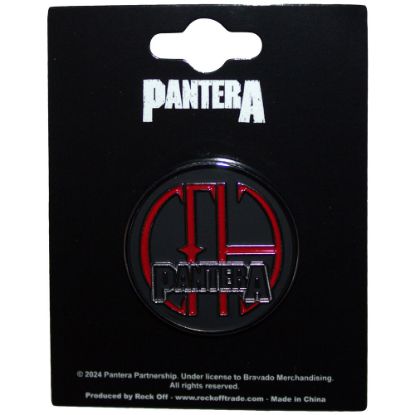 Picture of Pantera Pin Badge: Cowboys From Hell Logo