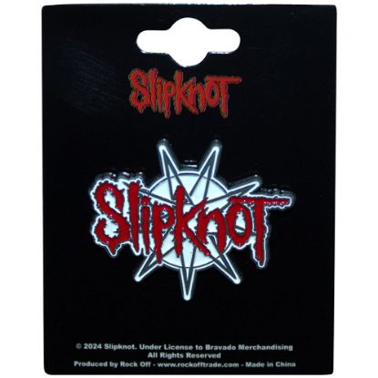 Picture of Slipknot Pin Badge: 9-Point Star Logo