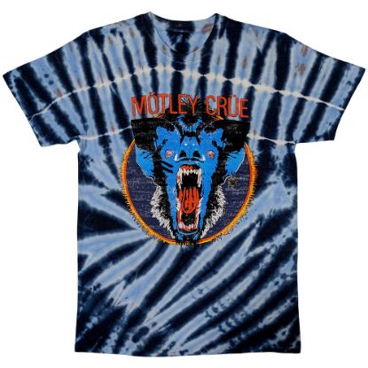 Picture of Motley Crue Unisex T-Shirt: Screaming Animal Wash Collection