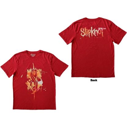 Picture of Slipknot Unisex T-Shirt: The End, So Far Tribal-S Back Print