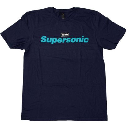 Picture of Oasis Unisex T-Shirt: Supersonic Title Colour