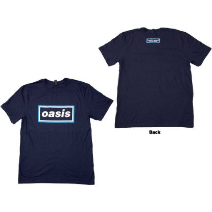 Picture of Oasis Unisex T-Shirt: Maine Road Event Logo Back Print
