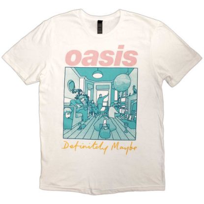 Picture of Oasis Unisex T-Shirt: Definitely Maybe Illustration Colour
