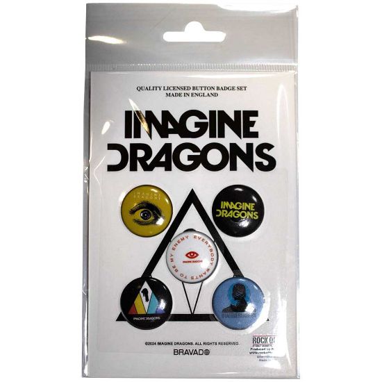 Picture of Imagine Dragons  Button Badge Pack: Enemy  