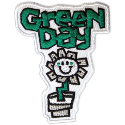 Picture of Green Day Woven Patch: Flower Pot (Standard) 