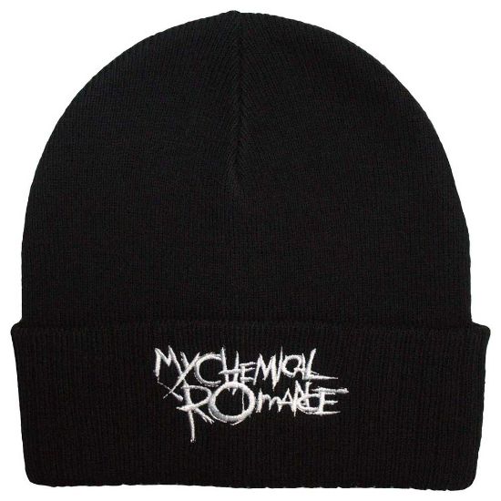 Picture of My Chemical Romance Unisex Beanie Hat: The Black Parade Logo  