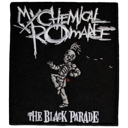 Picture of My Chemical Romance Woven Patch: The Black Parade Cover (Standard) 