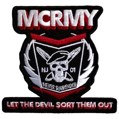 Picture of My Chemical Romance Woven Patch: MCRMY Never Surrender (Standard) 