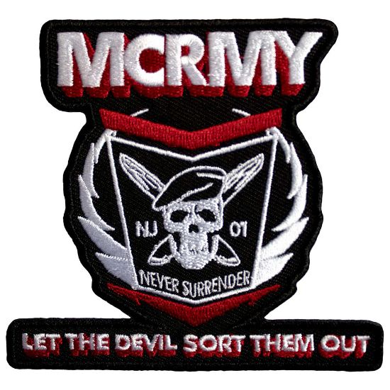 Picture of My Chemical Romance Woven Patch: MCRMY Never Surrender (Standard) 