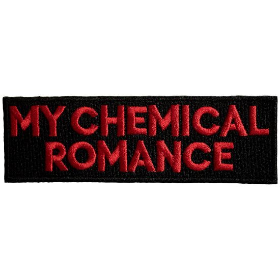 Picture of My Chemical Romance Woven Patch: Text Logo (Standard) 