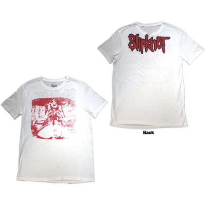 Picture of Slipknot Unisex T-Shirt: Chair Graphic Back Print