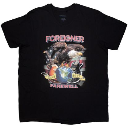 Picture of Foreigner Unisex T-Shirt: Farewell Eagle