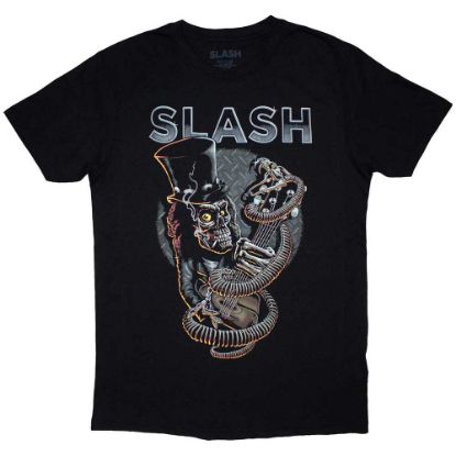 Picture of Slash Unisex T-Shirt: Skull Guitar Snake