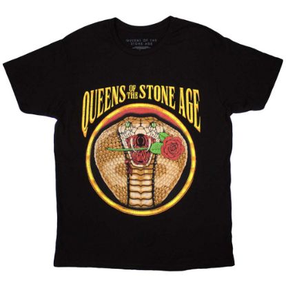 Picture of Queens Of The Stone Age Unisex T-Shirt: Cobra