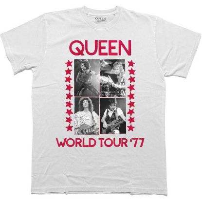 Picture of Queen Unisex T-Shirt: World Tour 77