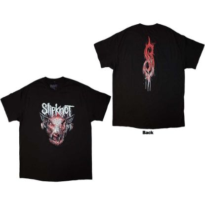 Picture of Slipknot Unisex T-Shirt: Infected Goat Back Print