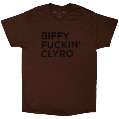 Picture of Biffy Clyro Unisex T-Shirt: Biffy Fucking Clyro