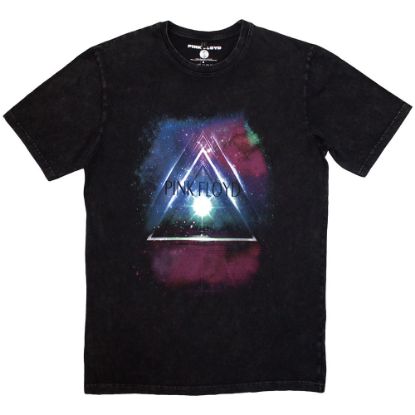 Picture of Pink Floyd Unisex Stone Wash T-Shirt: Space Prism
