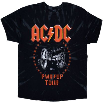 Picture of AC/DC Unisex T-Shirt: PWR-UP Tour '24 Cannon Ex-Tour