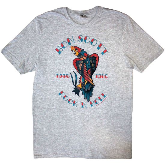 Picture of Bon Scott Unisex T-Shirt: Rock N Roll