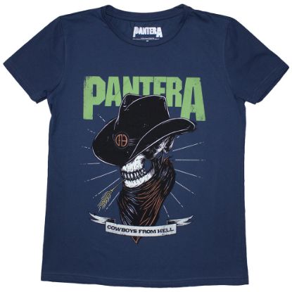 Picture of Pantera Ladies T-Shirt: Skeleton Cowboy