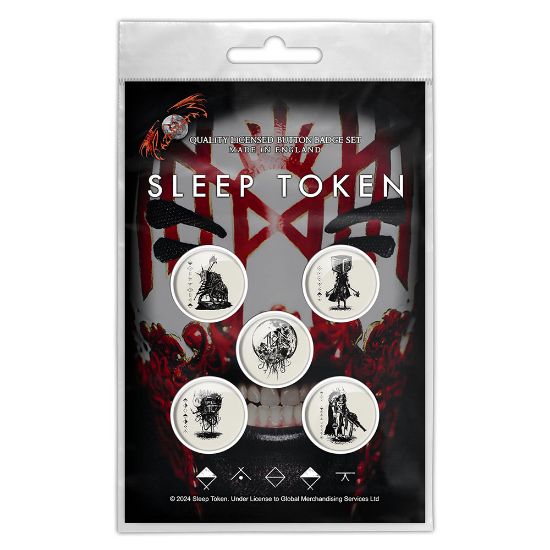 Picture of Sleep Token Button Badge Pack: Vessel Mask