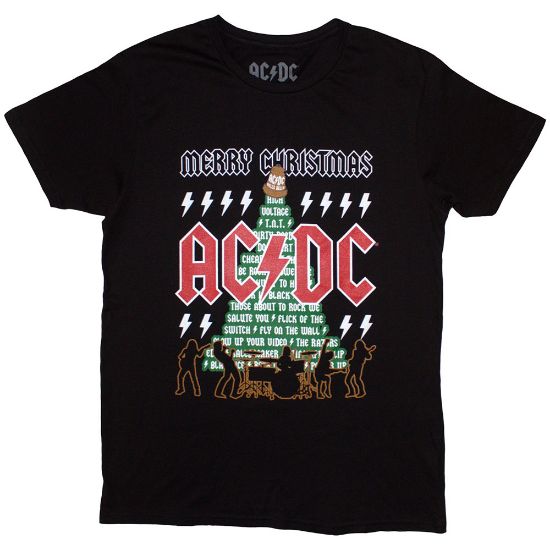 Picture of AC/DC Unisex T-Shirt: Merry Christmas