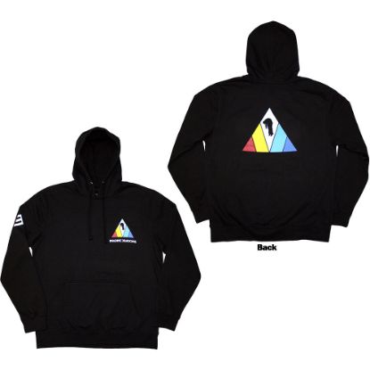 Picture of Imagine Dragons Unisex Pullover Hoodie: Triangle Back & Sleeve Print