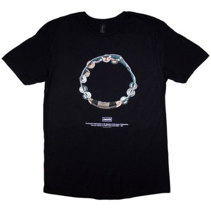 Picture of Oasis Unisex T-Shirt: Definitely Maybe Tambourine
