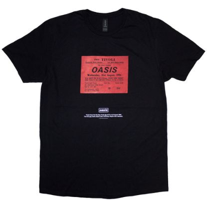 Picture of Oasis Unisex T-Shirt: Definitely Maybe Ticket Stub