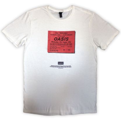 Picture of Oasis Unisex T-Shirt: Definitely Maybe Ticket Stub