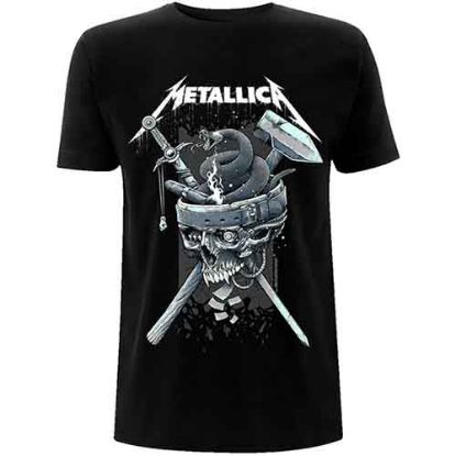 Picture of Metallica Unisex T-Shirt: History White Logo