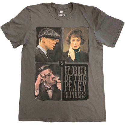 Picture of Peaky Blinders Unisex T-Shirt: Portraits Grid