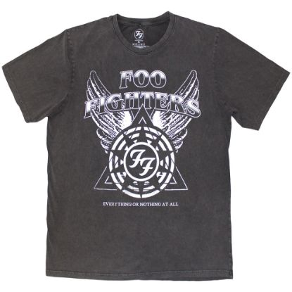 Picture of Foo Fighters Unisex Stone Wash T-Shirt: EONAA Logo