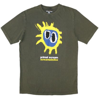 Picture of Primal Scream Unisex Stone Wash T-Shirt: Screamadelica