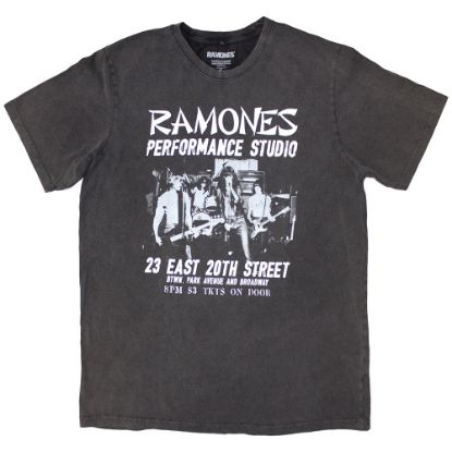 Picture of Ramones Unisex Stone Wash T-Shirt: East Village