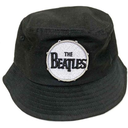 Picture of The Beatles Unisex Bucket Hat: Drum Logo (Small/Medium)