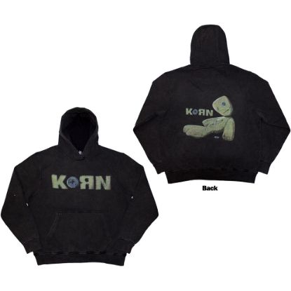 Picture of Korn Unisex Pullover Hoodie: Doll Issues Wash Collection & Back Print