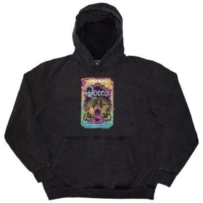 Picture of Queen Unisex Pullover Hoodie: A Night At The Opera Tour '76 Wash Collection