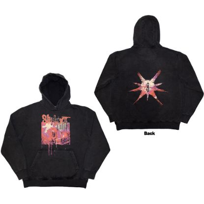 Picture of Slipknot Unisex Pullover Hoodie: The End, So Far Barcode Wash Collection & Back Print