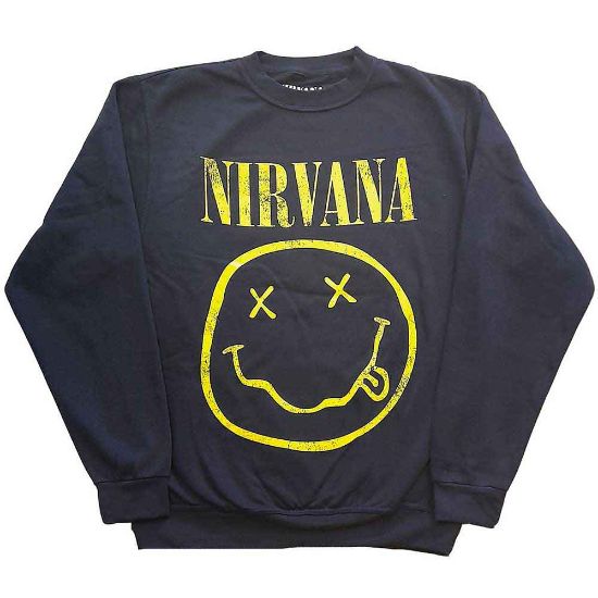 Picture of Nirvana Unisex Sweatshirt: Yellow Happy Face