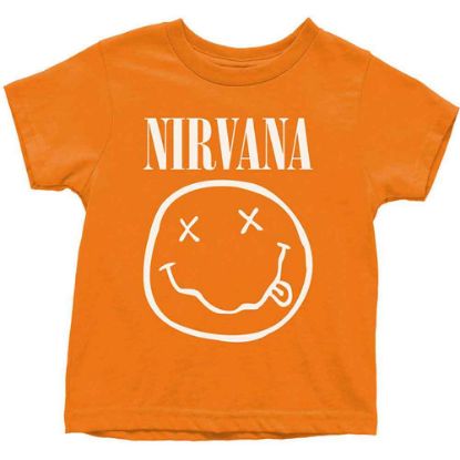 Picture of Nirvana Kids Toddler T-Shirt: White Happy Face