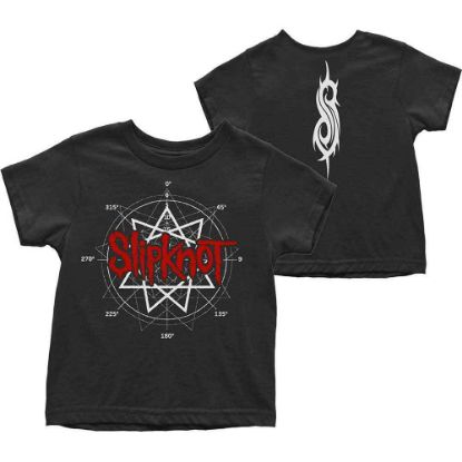 Picture of Slipknot Kids Toddler T-Shirt: Star Logo Back Print