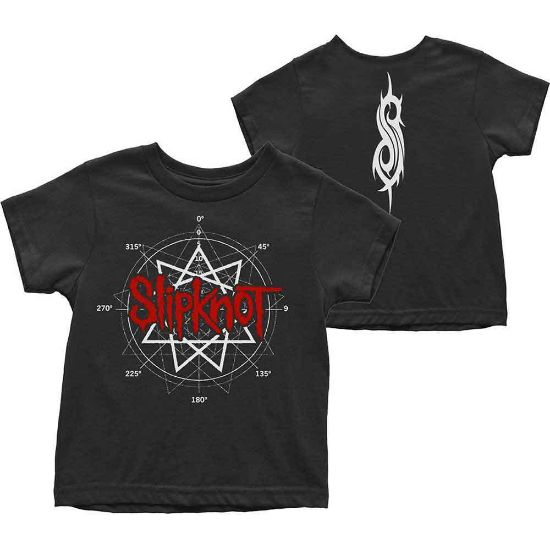 Picture of Slipknot Kids Toddler T-Shirt: Star Logo Back Print
