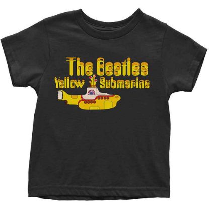 Picture of The Beatles Kids Toddler T-Shirt: Yellow Submarine Logo & Sub