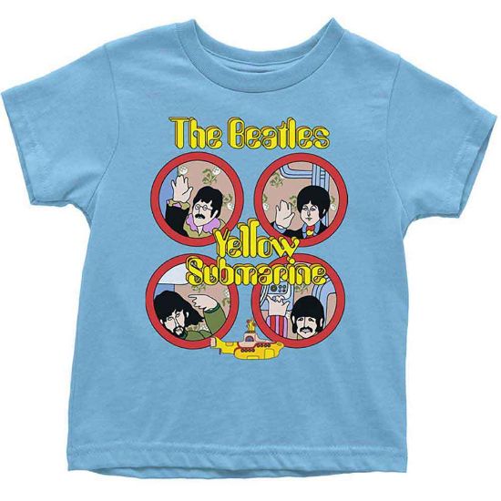 Picture of The Beatles Kids Toddler T-Shirt: Yellow Submarine Portholes (18 Months)