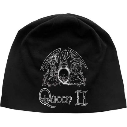 Picture of Queen Unisex Beanie Hat: Queen II Crest