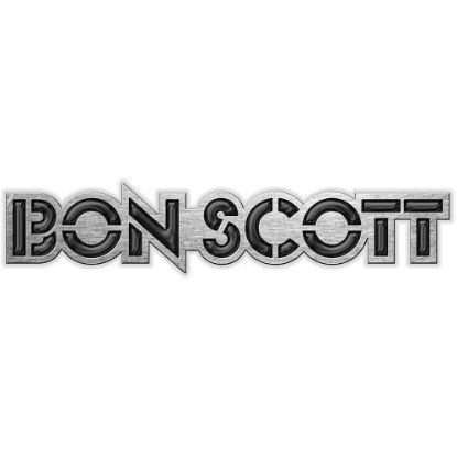 Picture of Bon Scott Pin Badge: Logo (Enamel In-Fill)