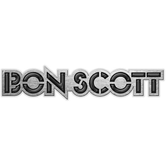 Picture of Bon Scott Pin Badge: Logo (Enamel In-Fill)